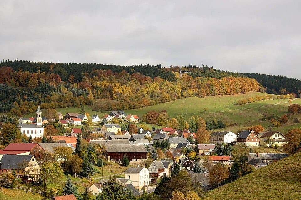 Gelber Punkt, Panoramaweg Hinterhermsdorf