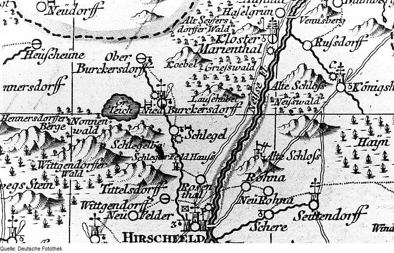 Oberseifersdorf - Jauernick (grüner Strich)