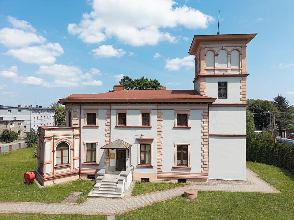 parkowy niebieski