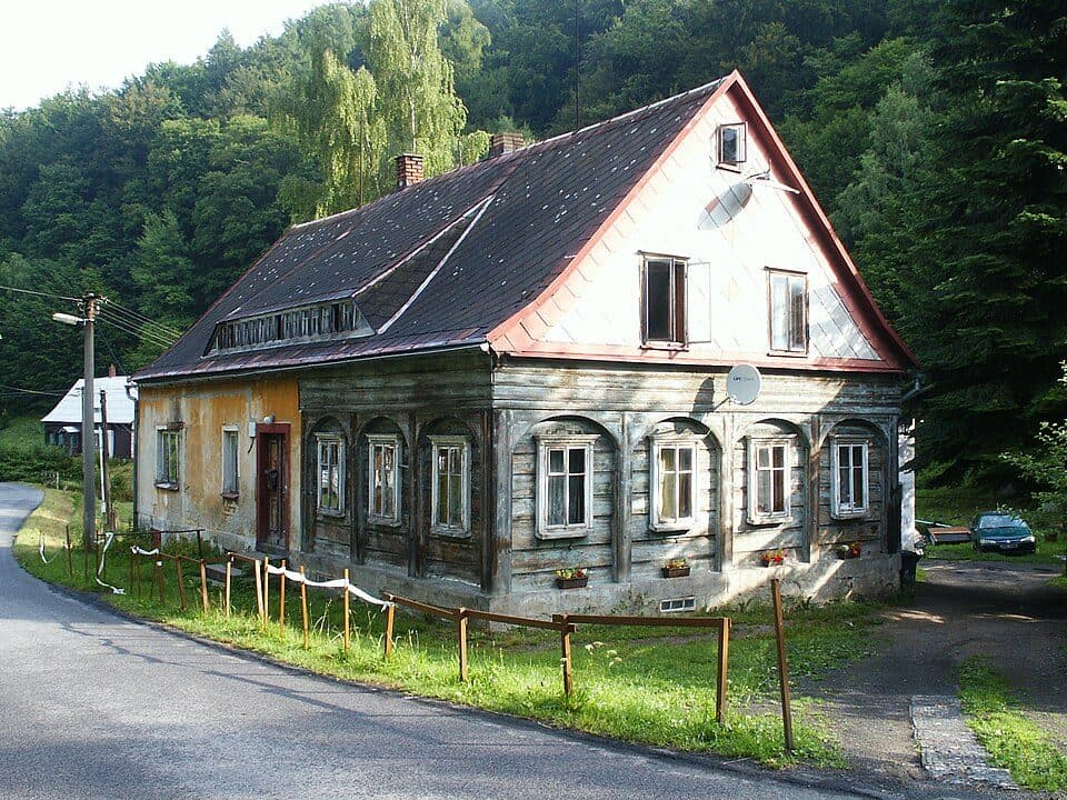 [Ž] Krásná Lípa (nám.) - Sněžná