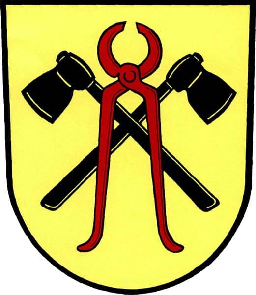 Vyhlídka na Zámecké hoře a zřícenina hradu Fürstenwalde