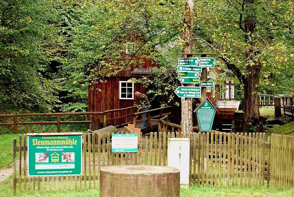 Kleiner Zschand: Westelschlüchte (oberer Teil), Verbindung zwischen Kleinem Kuhstall und Roßsteig