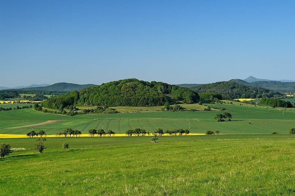 odbočka na Korecký vrch