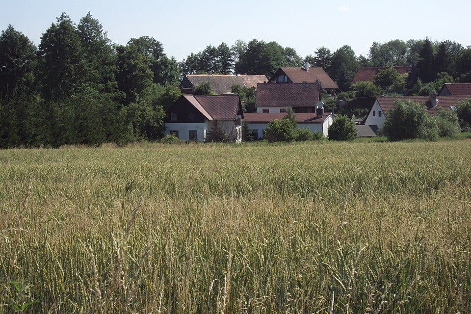 odbočka na zřícenunu hradu u Hvězdy