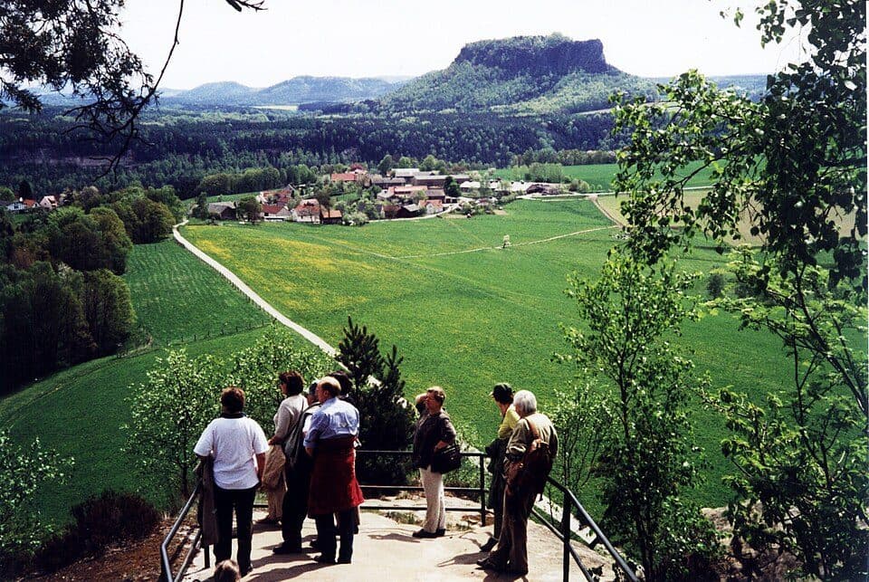 Wanderweg Hohnstein-Schöne Höhe