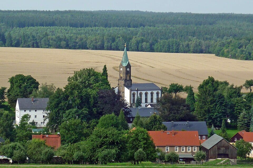 Blauer Strich