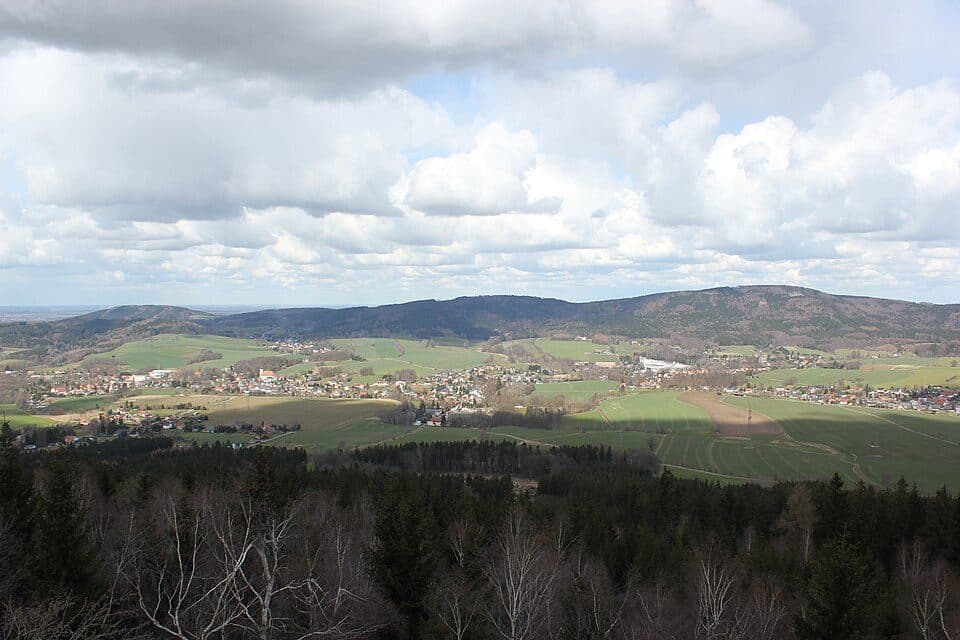 Bieleboh - Czorneboh (gelber Strich)