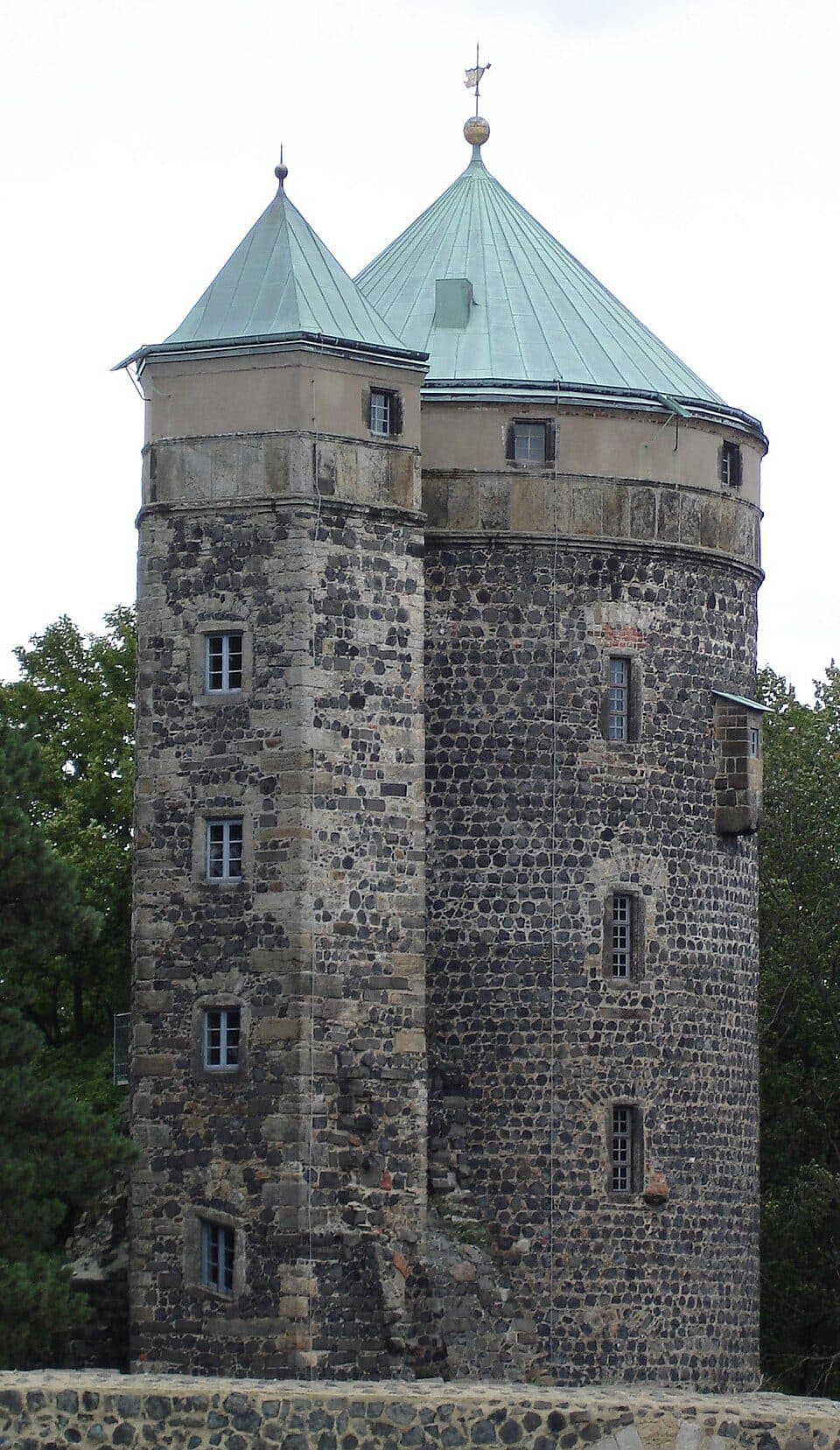 Blaues Dreieck