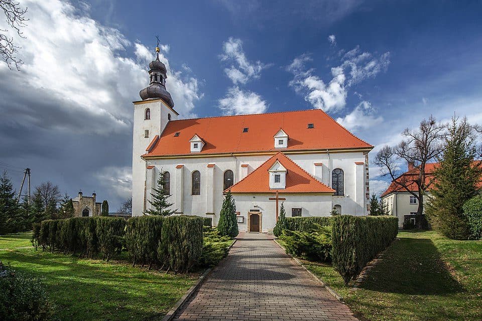Koiszków, rozwidlenie szlaków - Słup