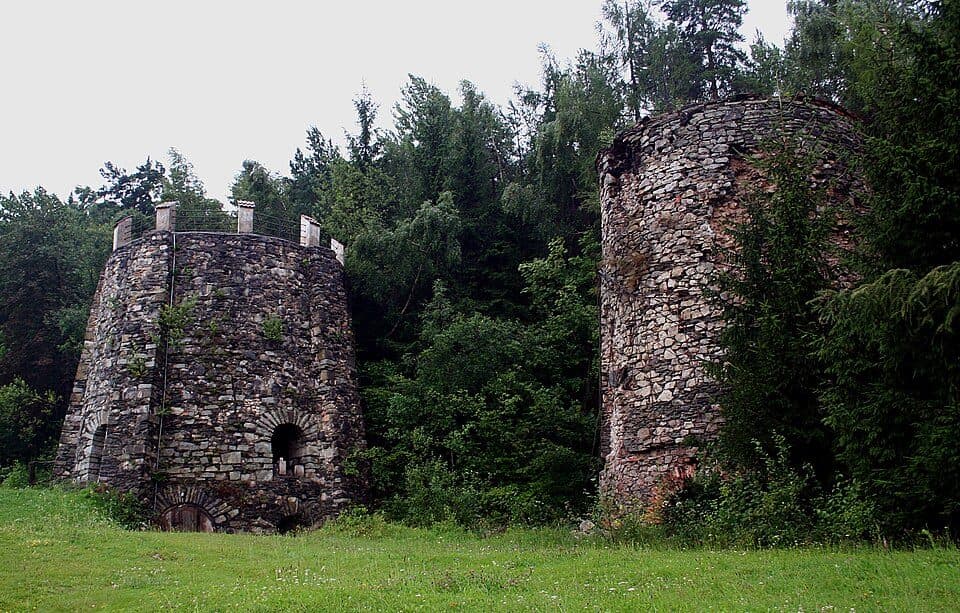 Szlak Wapienników - dojście do punktu widokowego Józkowa Góra