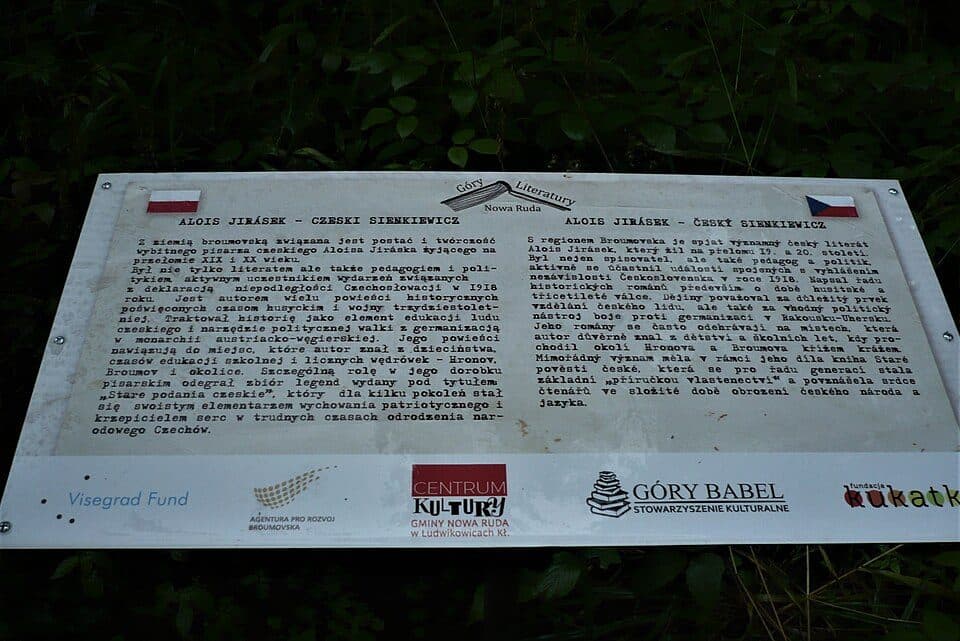 Trasa świętojańska - miejska trasa turystyczna biało-zielona