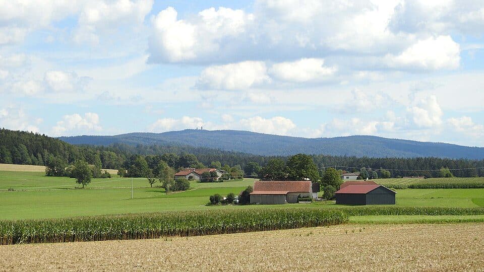 Europäischer Fernwanderweg E6, Deutschland, Bayerischer Wald