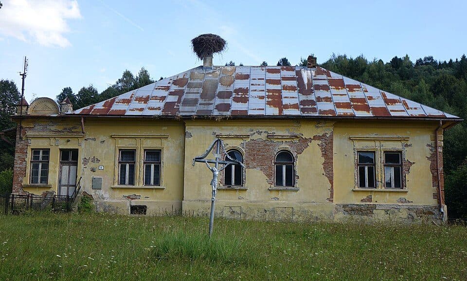Čirč, rázcestie - Muszyna, PL