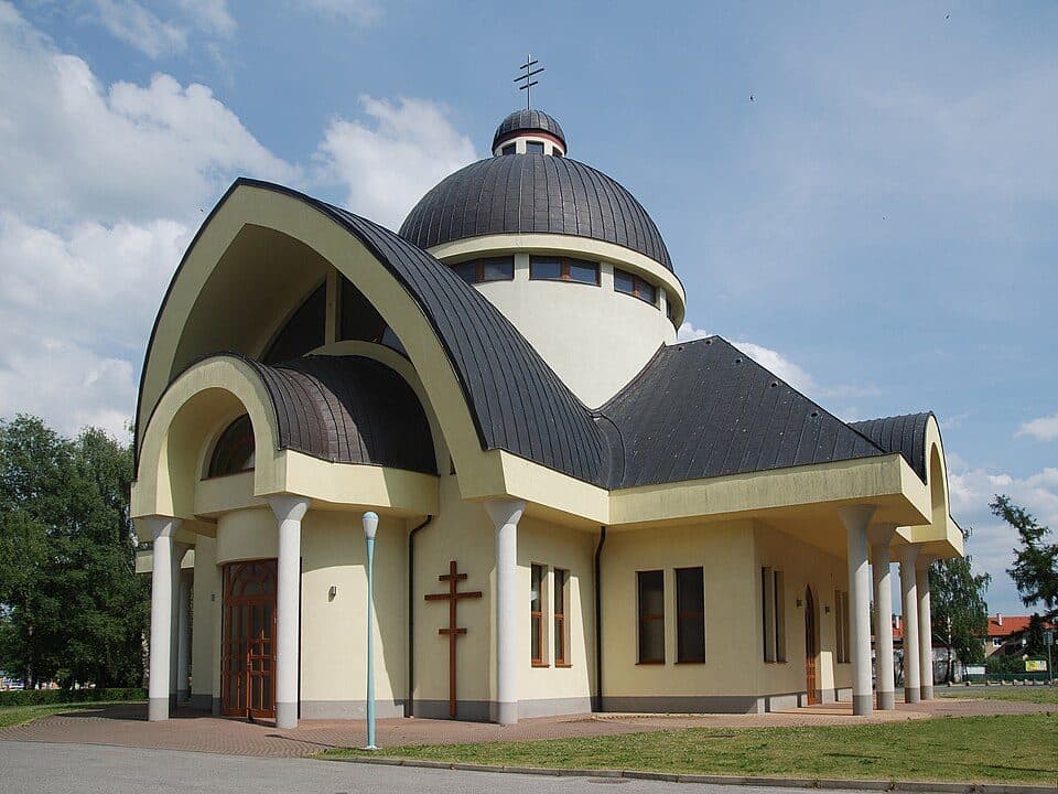Droga św. Jakuba na Słowacji: Scena Kežmarok – Poprad