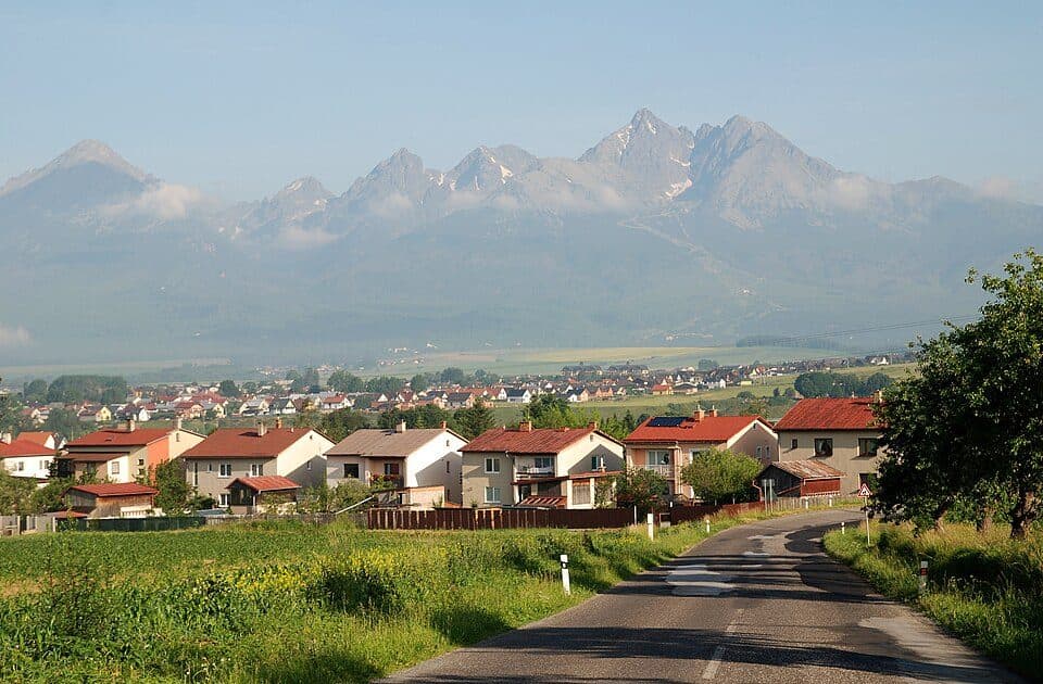 Droga św. Jakuba na Słowacji: Scena Kežmarok – Poprad