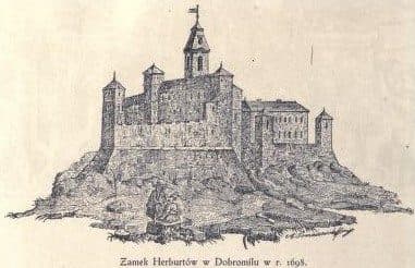 Zamek Herburt koło Dobromila — zdjęcie 2