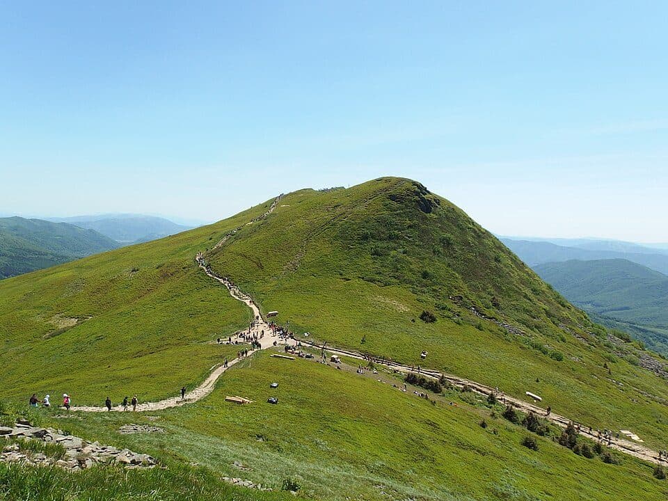 Przełęcz pod Tarnicą - Tarnica