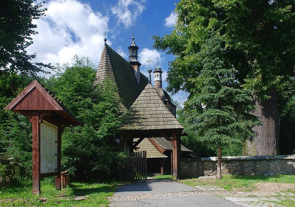 Kirche St. Philipp und Jakobus in Sękowa — Foto 3