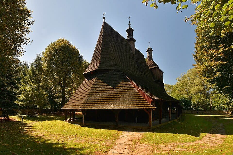 Kirche St. Philipp und Jakobus in Sękowa — Foto 2