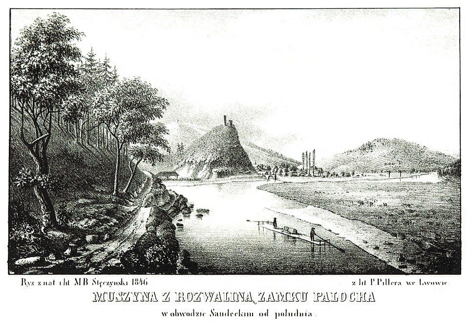 Muszyna - granica państwa