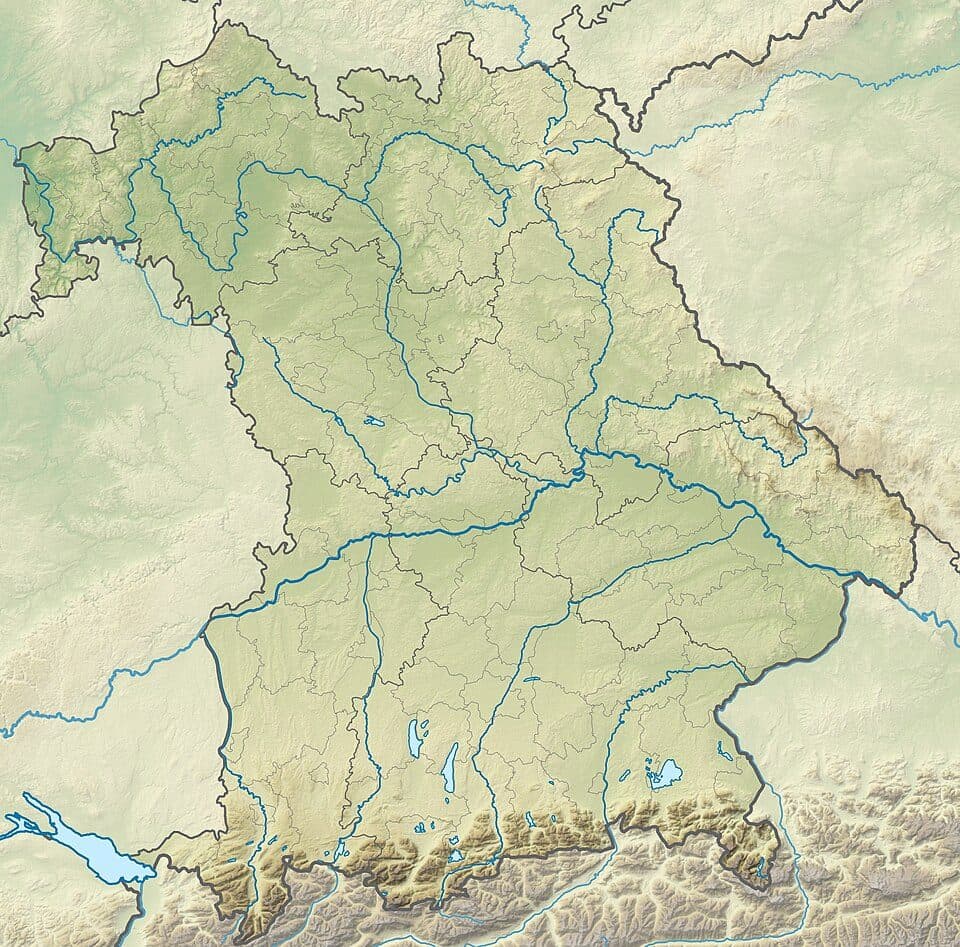 Ammerschlucht an der Echelsbacher Brücke