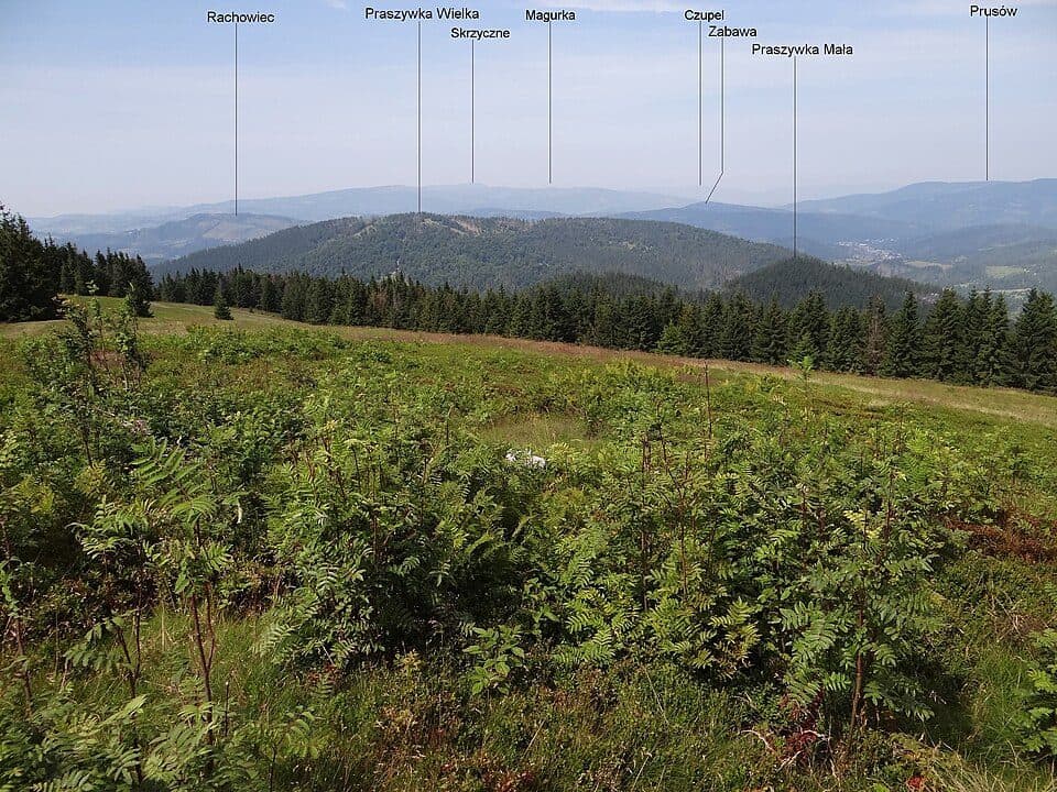 Sól - przełęcz Przegibek