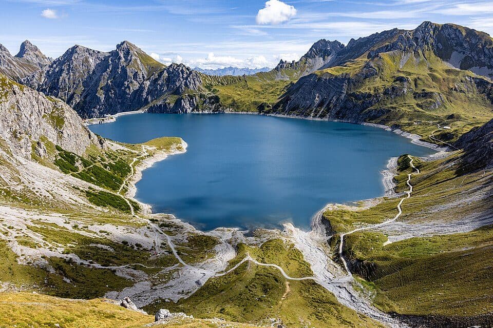 Lünersee — fotografie 2