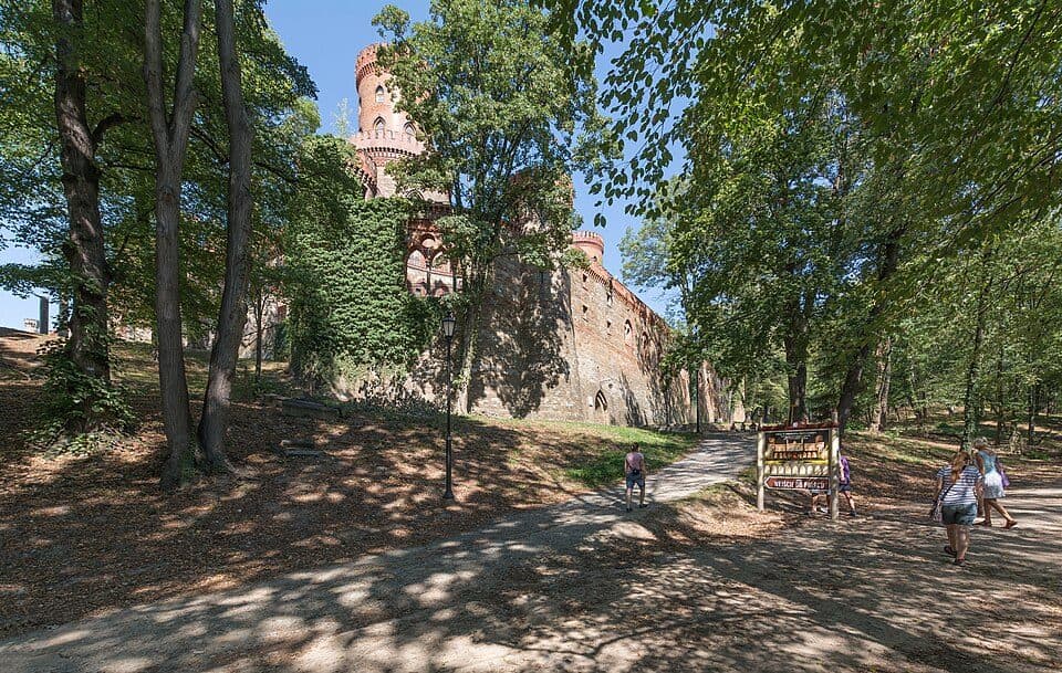 parkowy niebieski