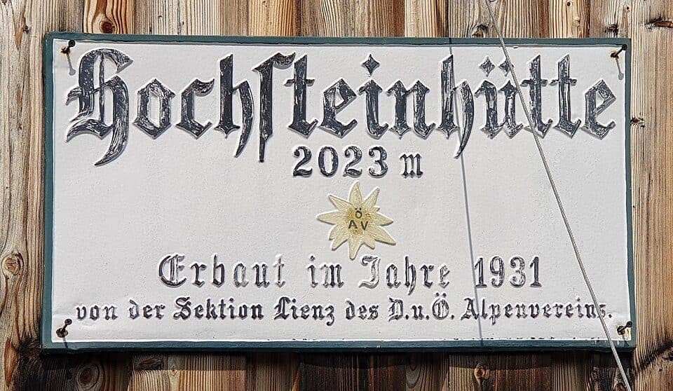 Hochsteinhütte — fotografie 2