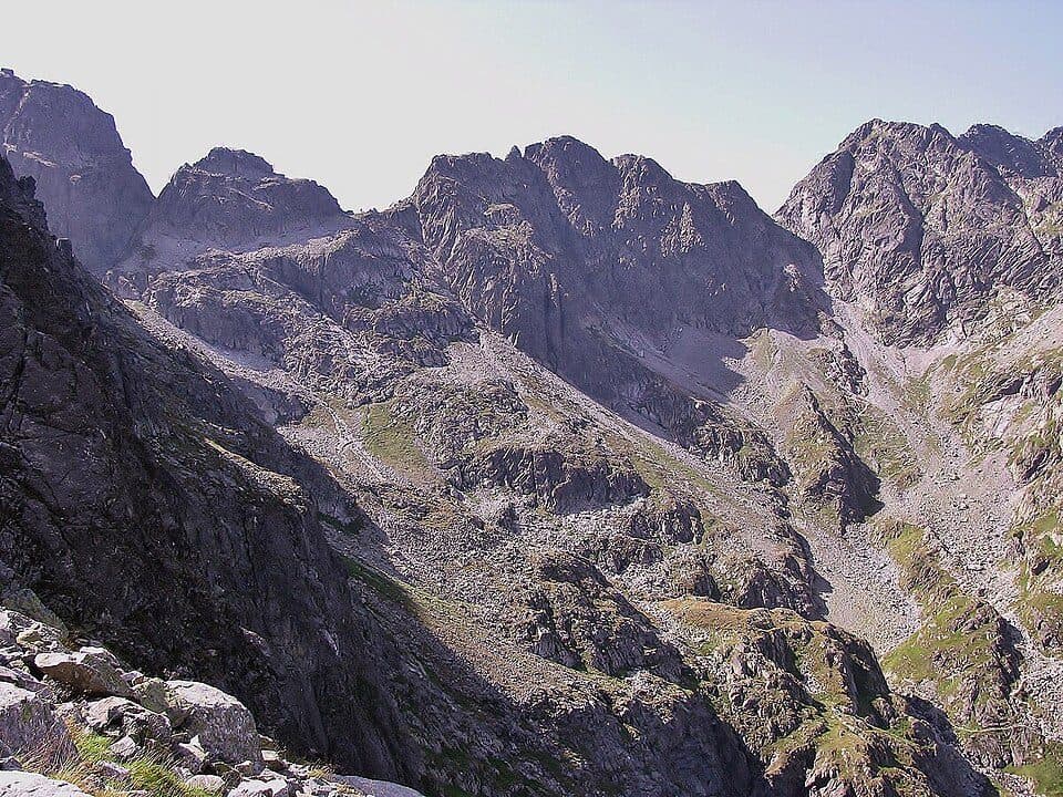 Sedlo Závory - Hlinská dolina, ústie