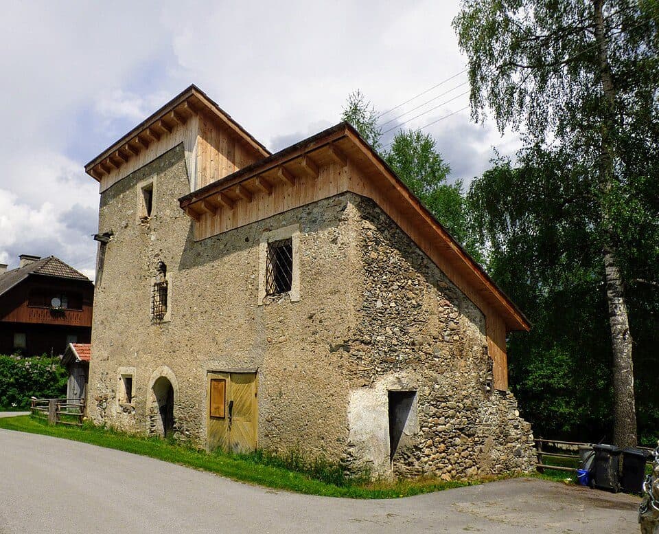 Ruine des Ansitzes Gröbendorf