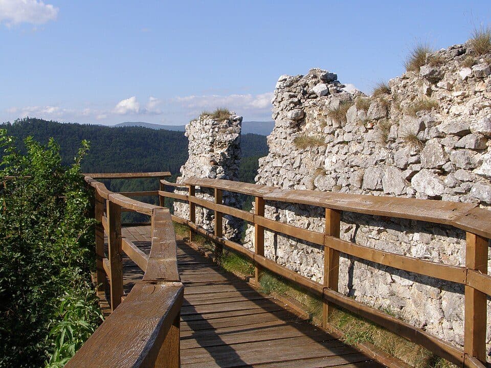Červená Skala - Sedlo Dielik