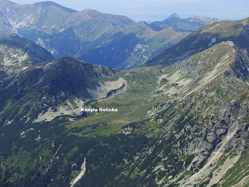 Sedlo Závory - Hlinská dolina, ústie