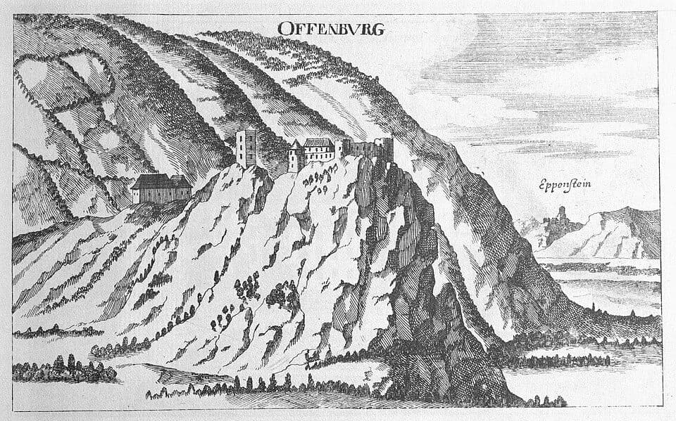 Burgruine Offenburg — Foto 2