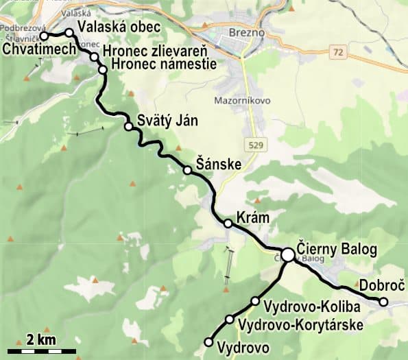 Czarnohrońska kolej leśna