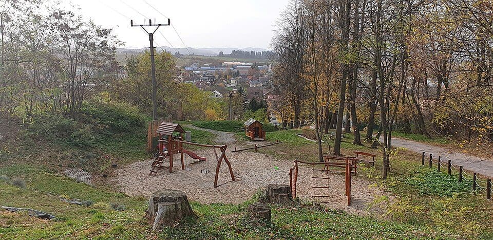 Lesopark Žilina - modrá