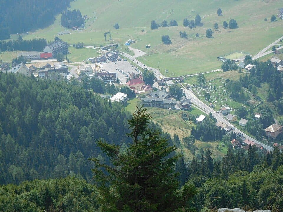 Staré Hory, pri kaplnke - Donovaly, rekreačné stredisko