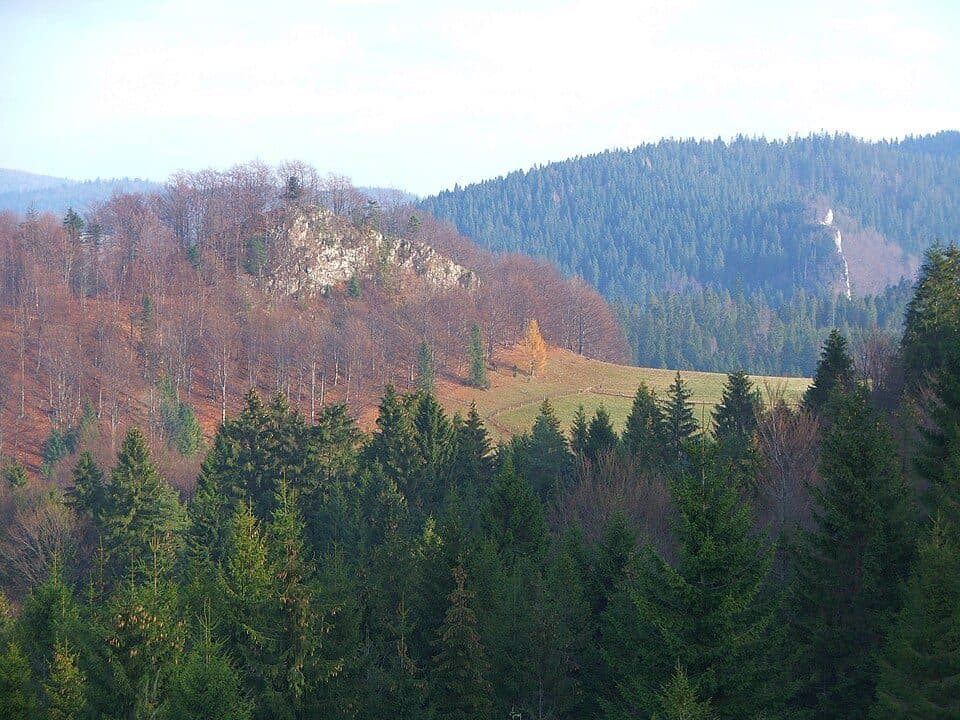 Vyšné Ružbachy, kúpele - Jaworki, PL