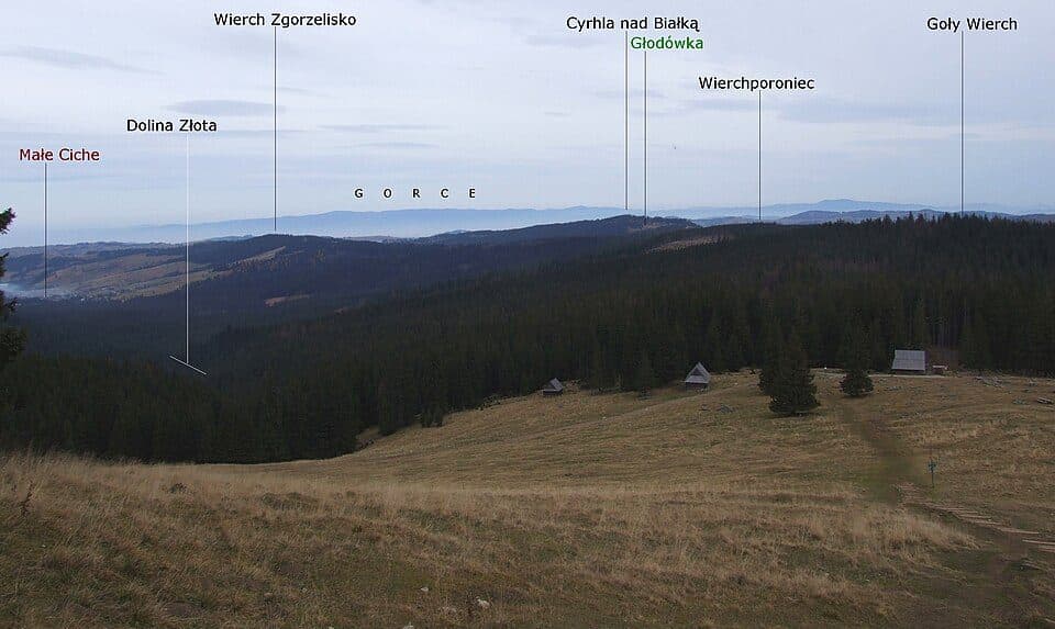 Wierch Poroniec - Rusinowa Polana