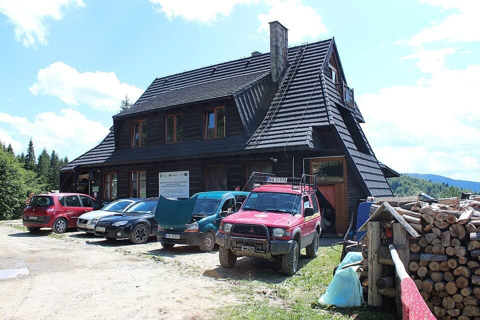 Wierchomla Mała — Bacówka nad Wierchomlą