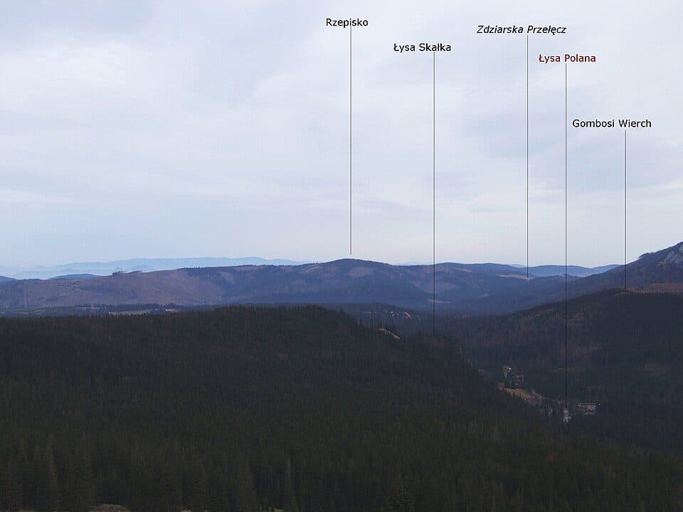 Wierch Poroniec - Rusinowa Polana