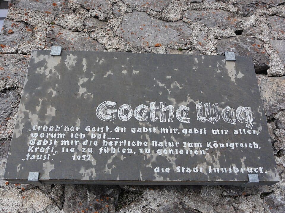 Goetheweg (Wanderweg 219)