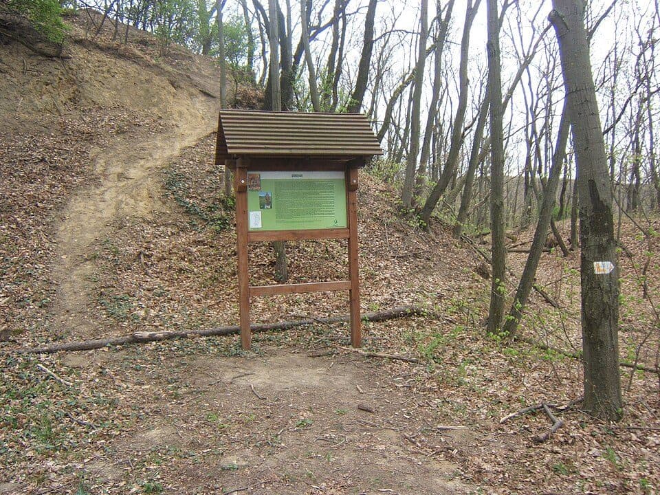 Börevár (látványos földvár)