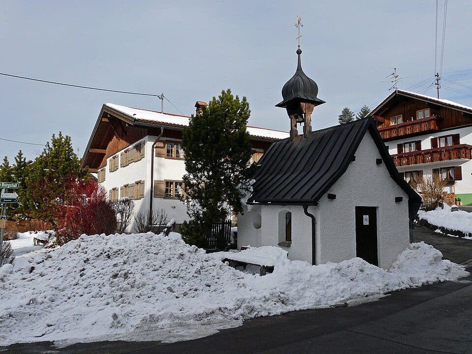 Ru - Im Winter zur Schöllanger Burgkirche