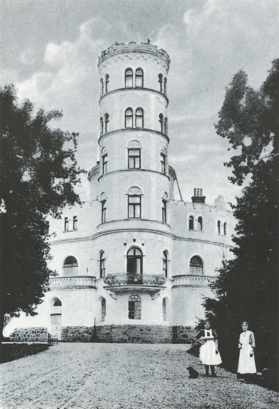 základy zámečku Pepčín