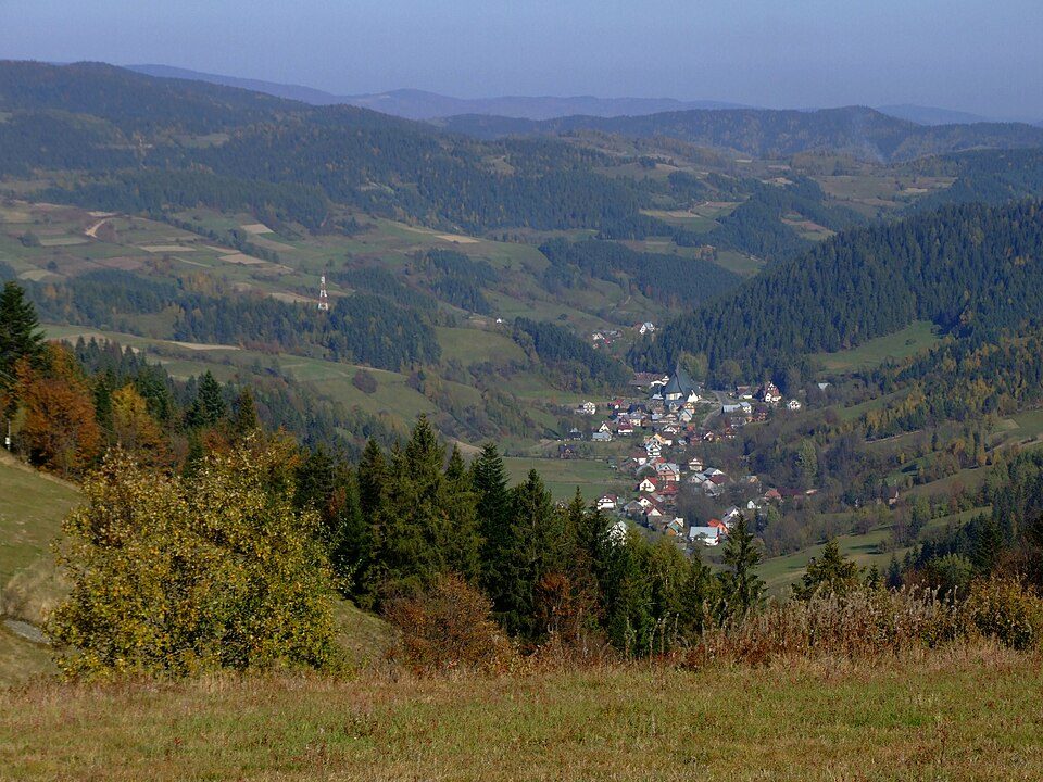 Ochotnica Górna Jamne - polana Przysłop Dolny