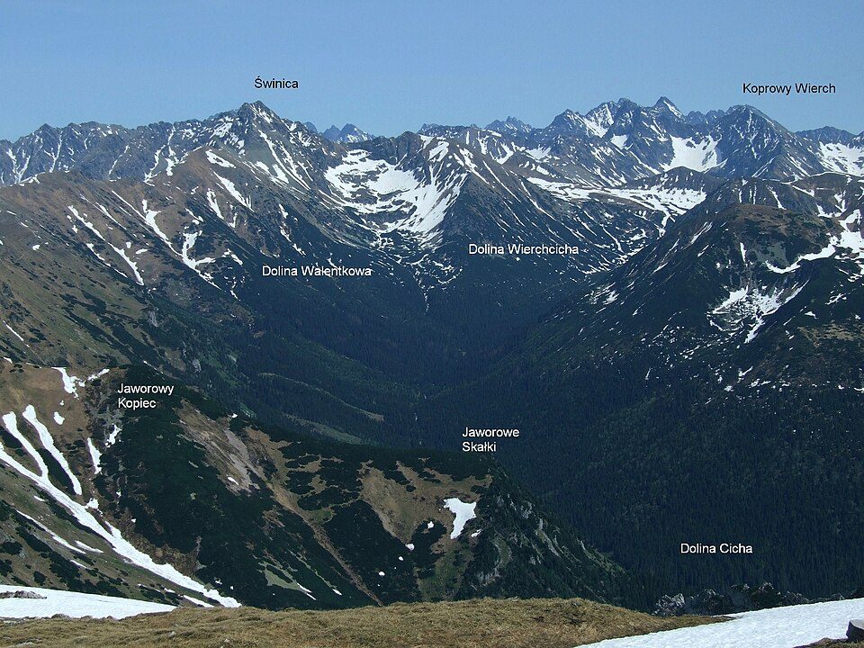 Przełęcz pod Kopą Kondracką - Kasprowy Wierch