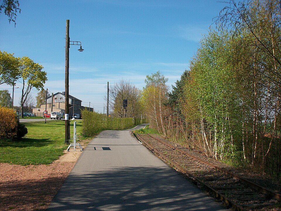 Ww Zwönitz-Hohenstein-Ernstthal, Markierung z.T. mangelhaft