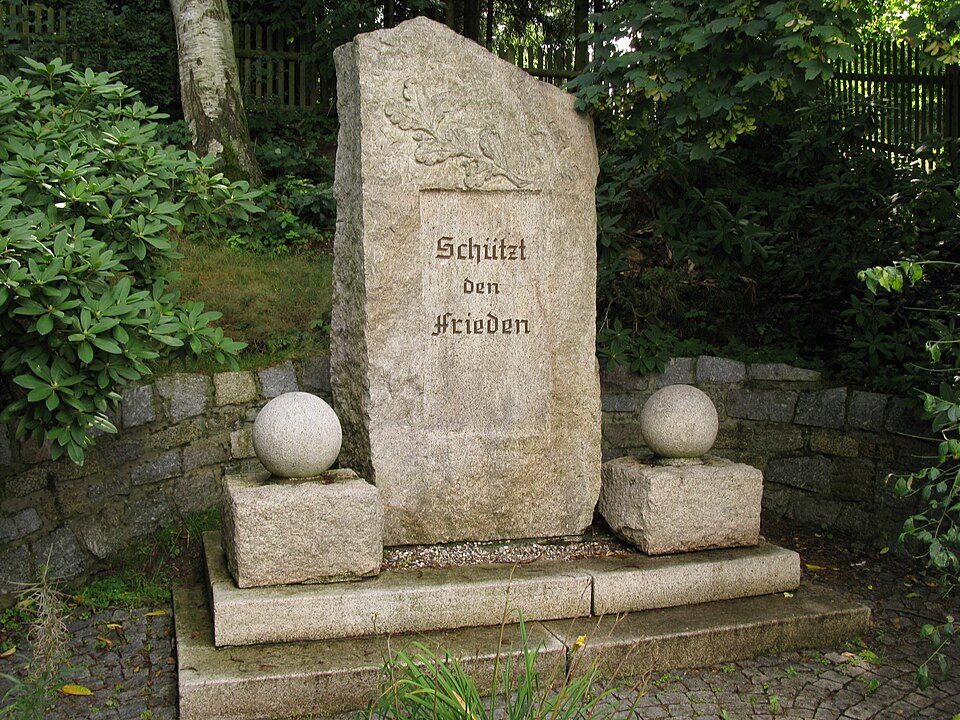 Wanderweg gelber Balken (unvollständig)
