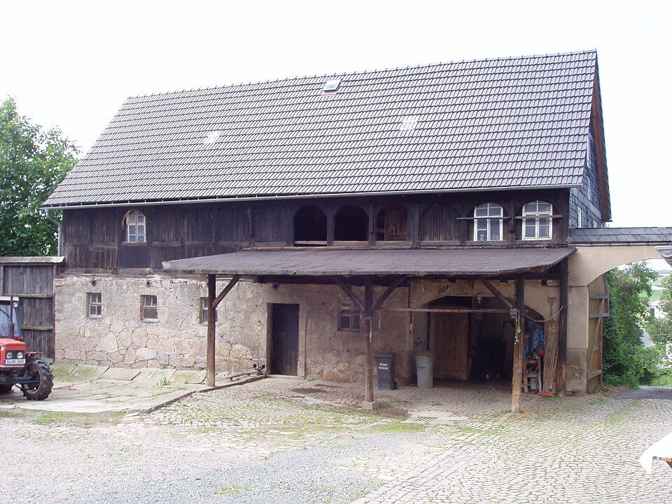 Wanderweg gelber Balken (unvollständig)